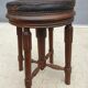 Pleyel piano stool from 1853 round leather seat