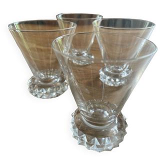 Glasses in Porto Crystal St Louis by J Bleichner
