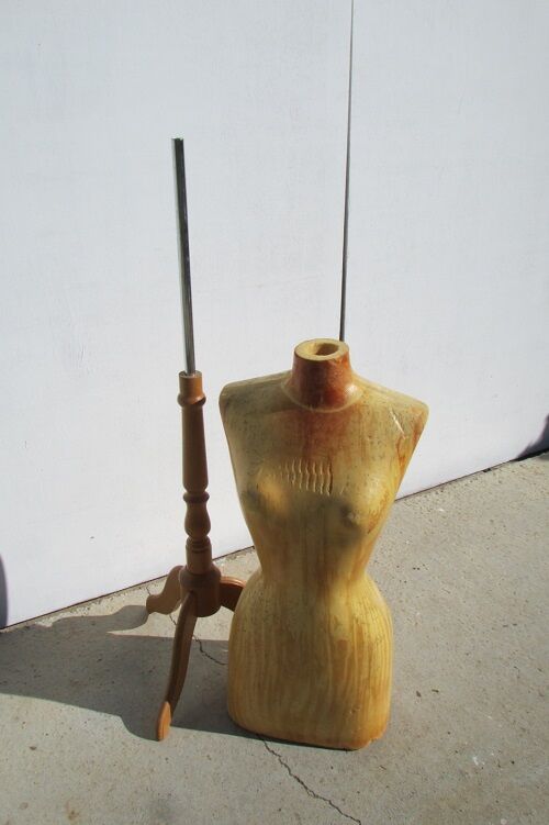 Seamstress woman bust