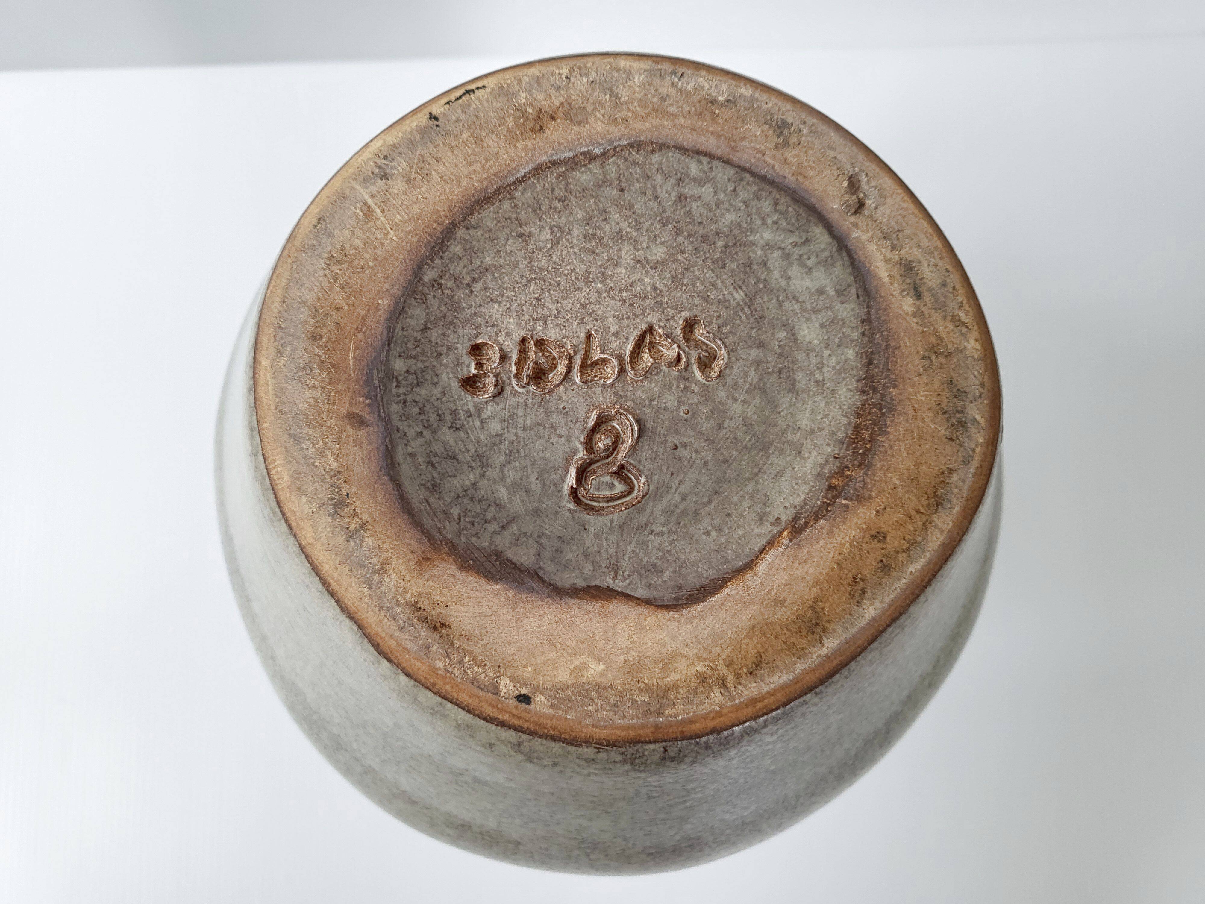 Vase vintage signé Balas 1960