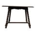Vintage wooden bobbin side table / coffee table / end table