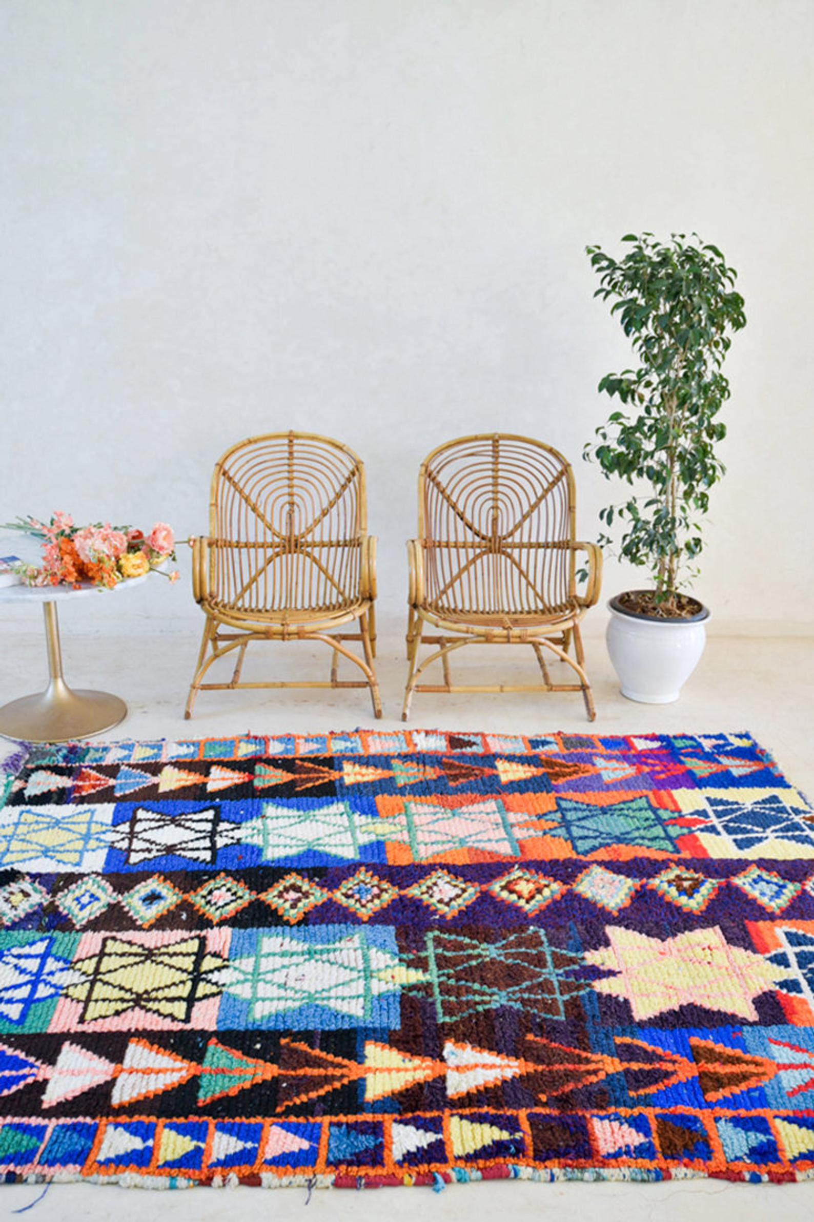 Carpet boucherouite 211x163cm