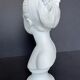 Biscuit bust of Houdon