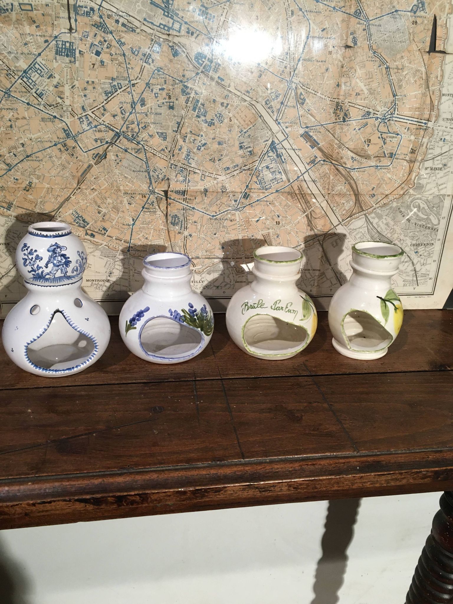 Vallauris and Moustier perfume burners of your choice