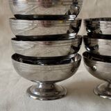 Vintage stainless steel cups