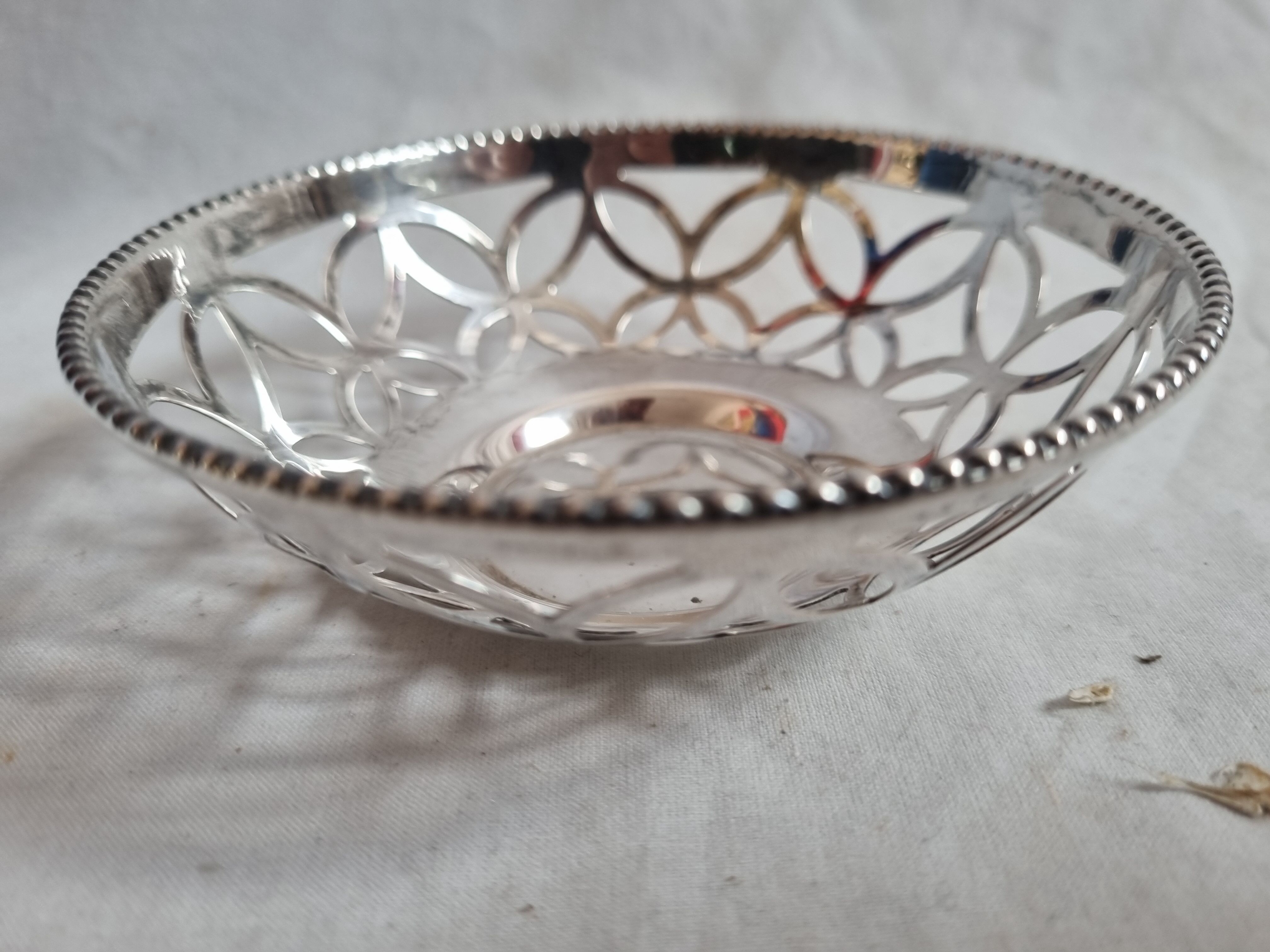 Silver metal cup Shefield England