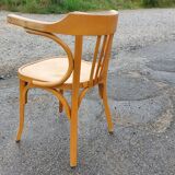 Baumann armchair N°21 in blond beech - 60s