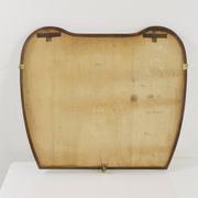 Scultpural Brass Hand Mid-Century Wall Mirror, Italy, 1950s