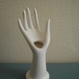 Baguier soliflore en forme de main