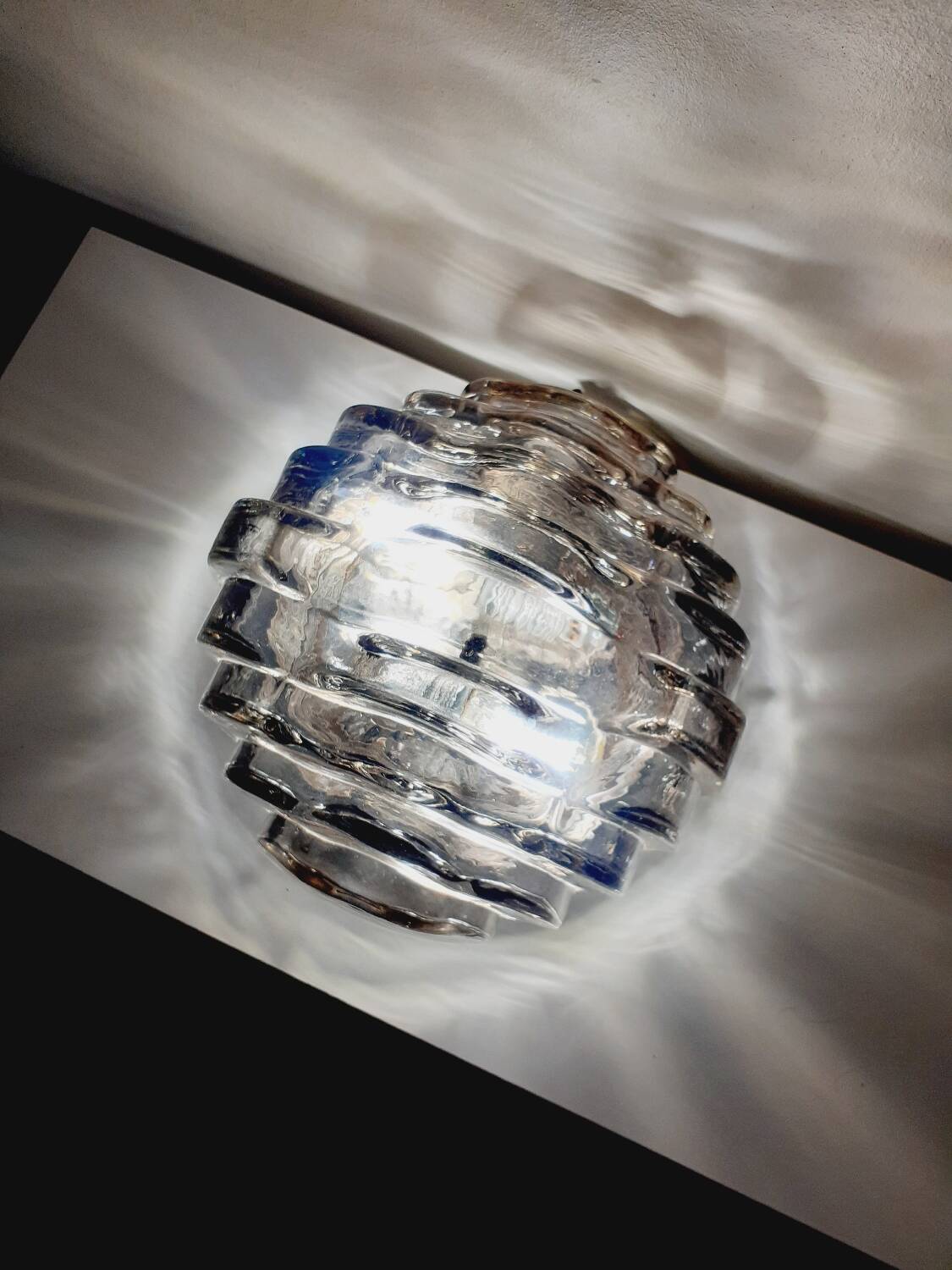 Wall lamp, ceiling light from the 70s.