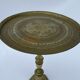 ORIENTAL GUERIDON IN BRONZE AND BRASS XIX EME GRAVEL PLATEAU BEAUTIFUL PATINA