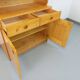 Charlotte Perriand Les Arcs vintage pine storage unit from the 60s 70s
