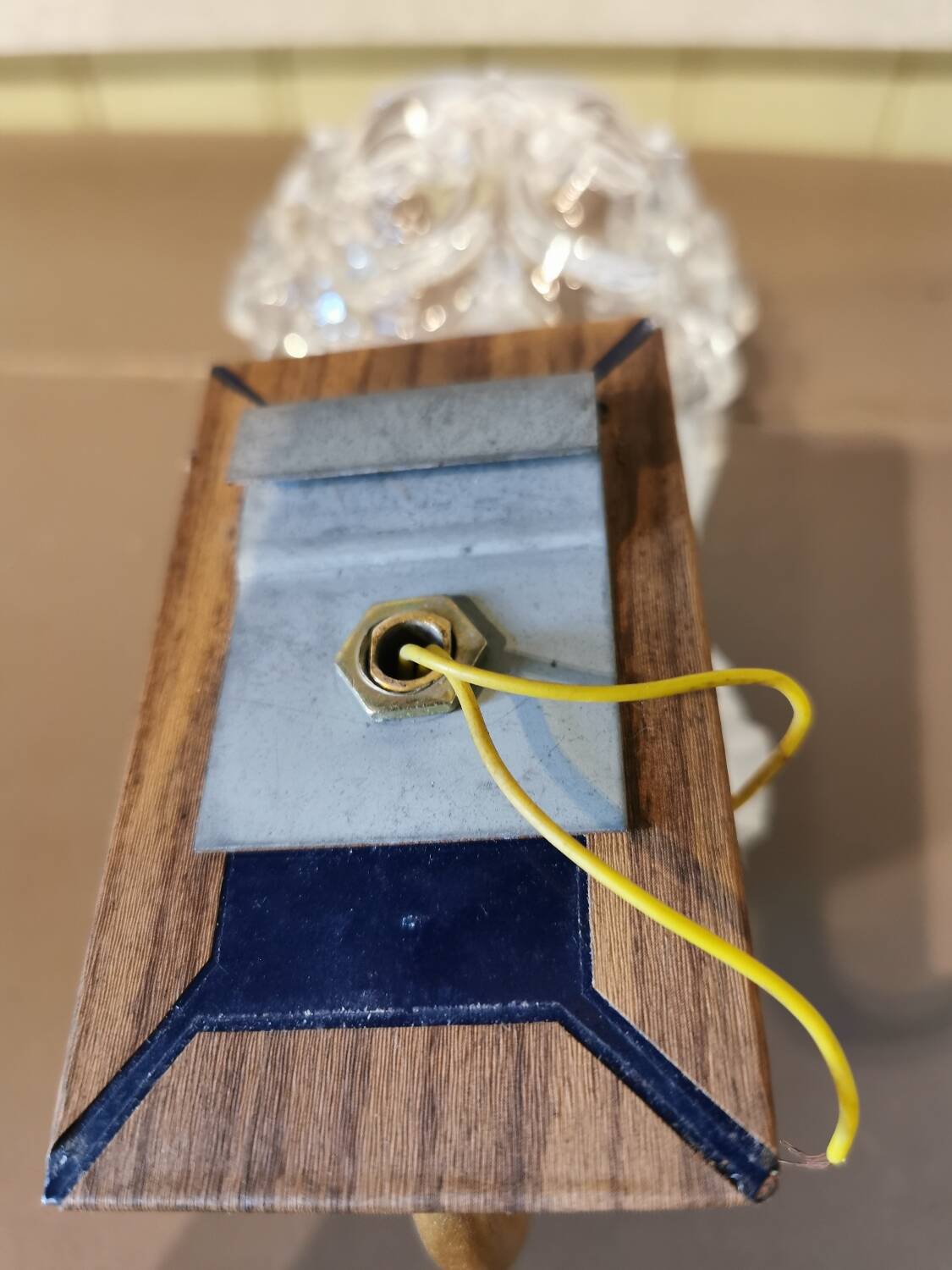 Pair of vintage 60s wall lights