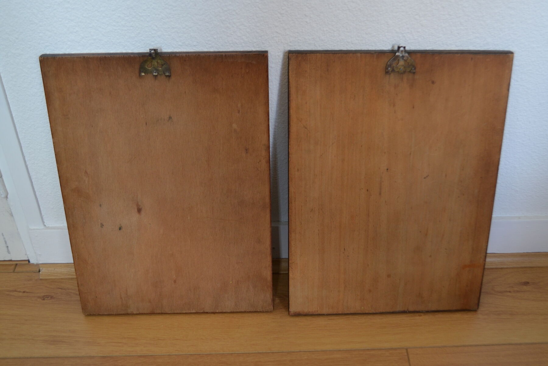 Pair of Art Deco marquetry panels - 1930 - Companion work