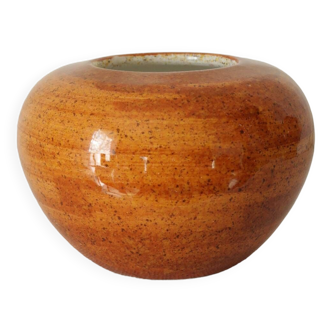 Hubert Olivier 20th century ceramic ball vase