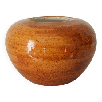 Vase boule en céramique Hubert Olivier XXème