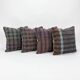 Set of 4 vintage kilim cushion covers 41x41 cm
