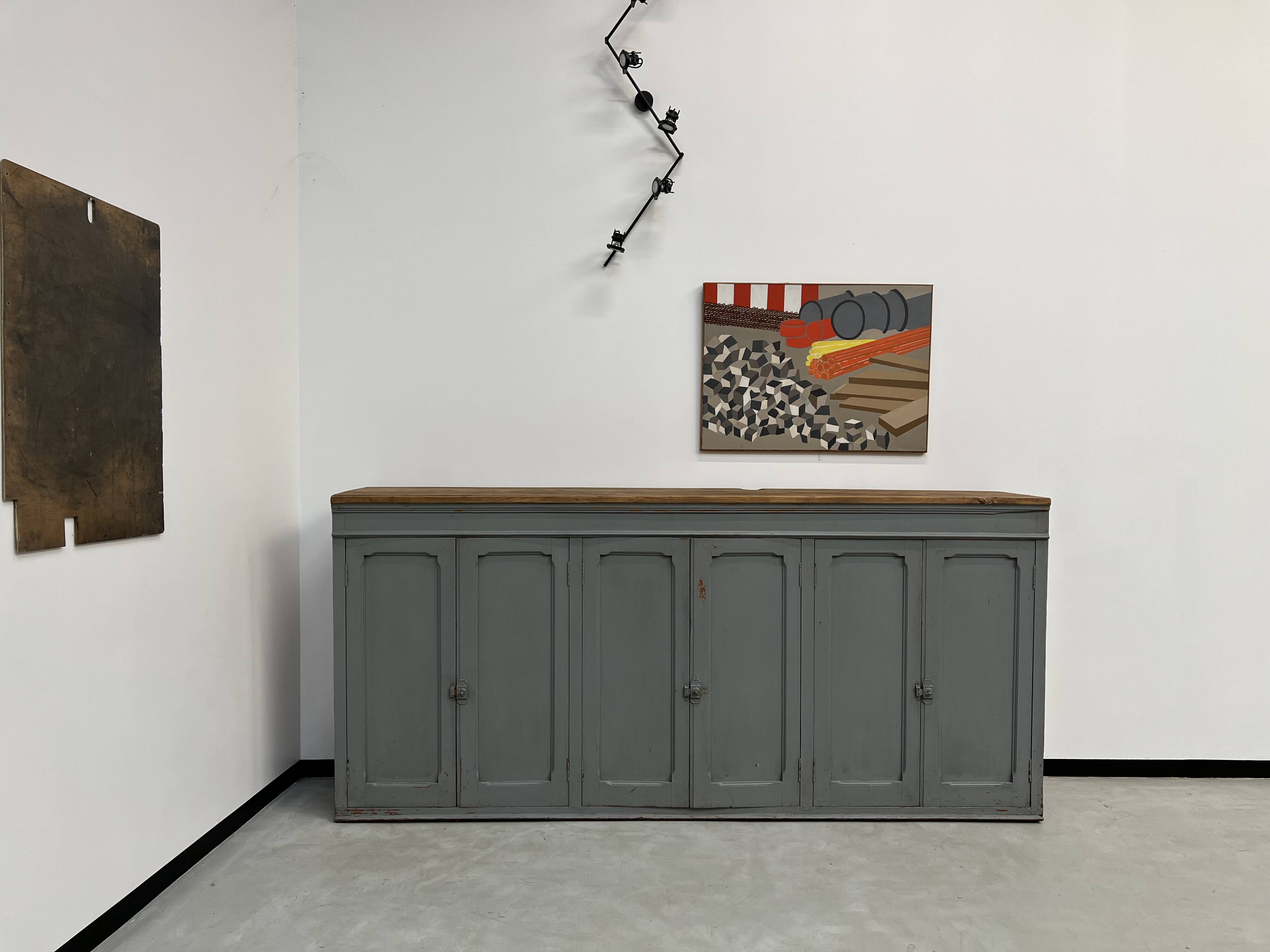 XXL workshop sideboard from the 1950s