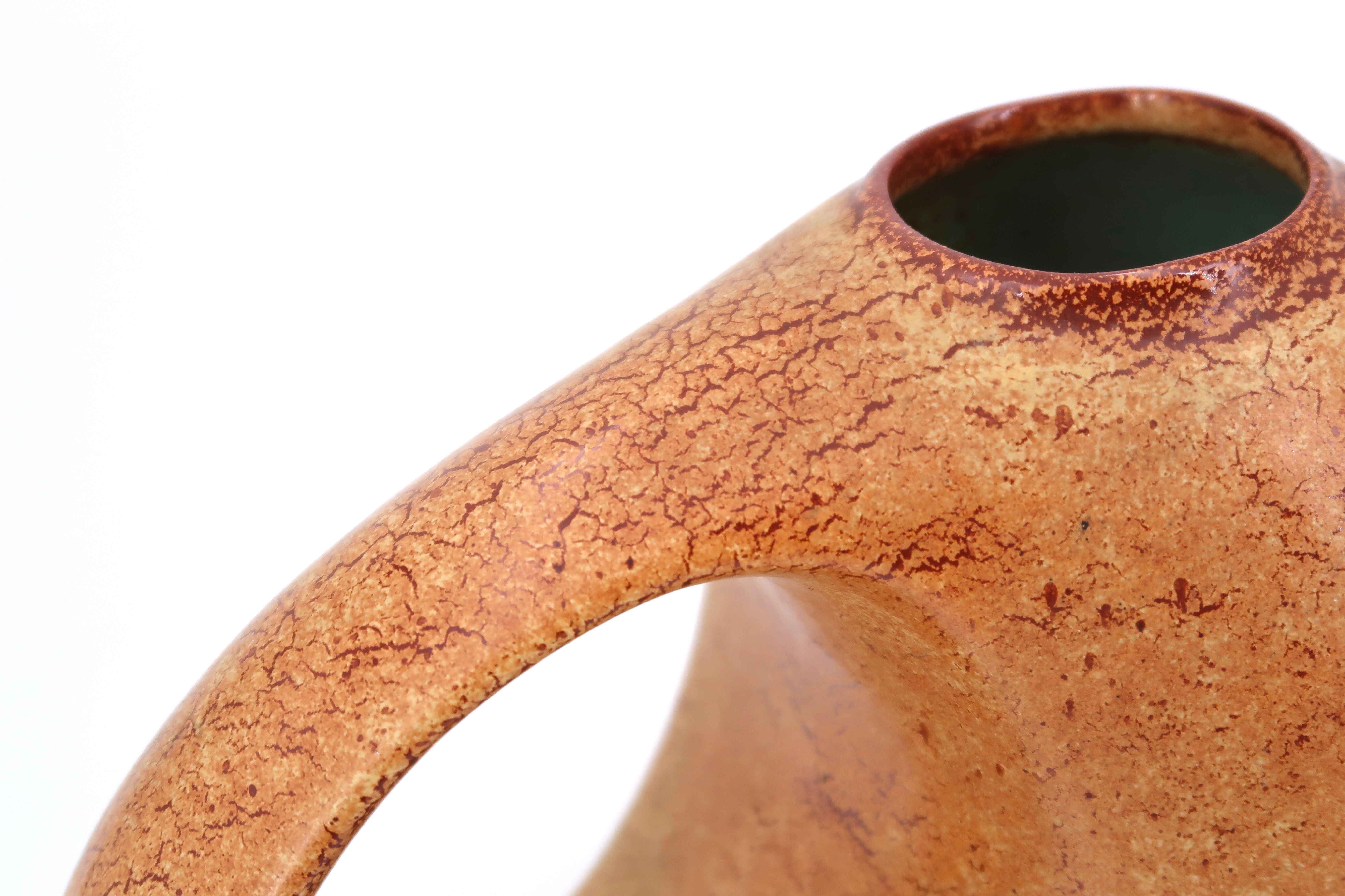 Ceramic vase by Roberto Rigon for Bertoncello