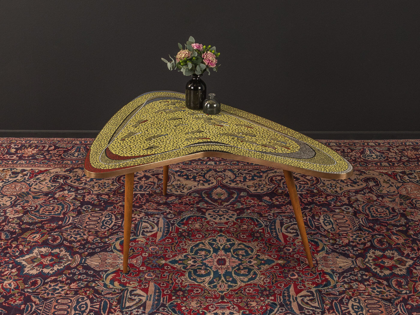Mosaic coffee table, Berthold Müller-Oerlinghausen