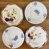 Mismatched soup plates