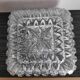 Large Clairopal glass ceiling light from the 60s