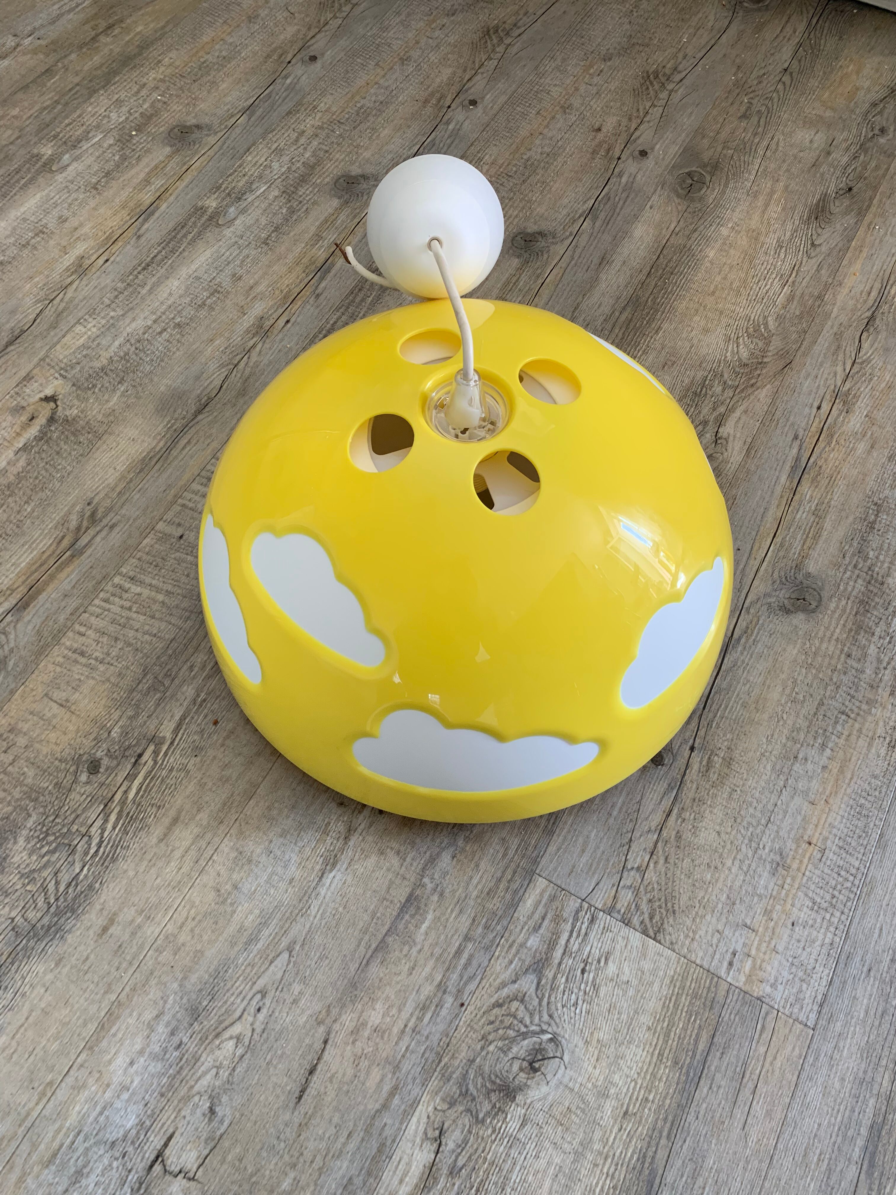 Vintage ikea skojig pendant lamp