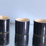 Espresso cups and milk jug, Melitta, Stockholm model, 1960