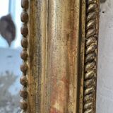 Louis Philippe Flowered Mirror 19th 84x150cm