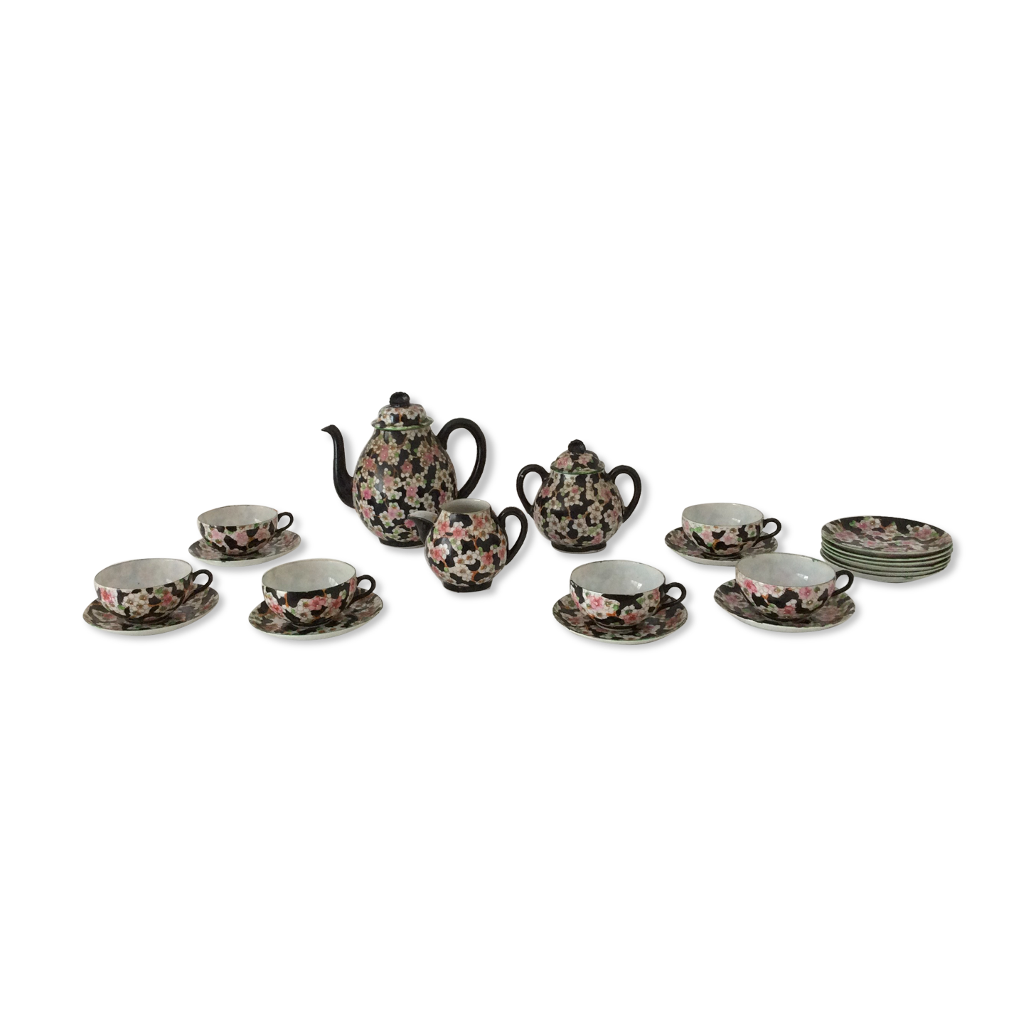 Old porcelain service