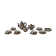 Old porcelain service