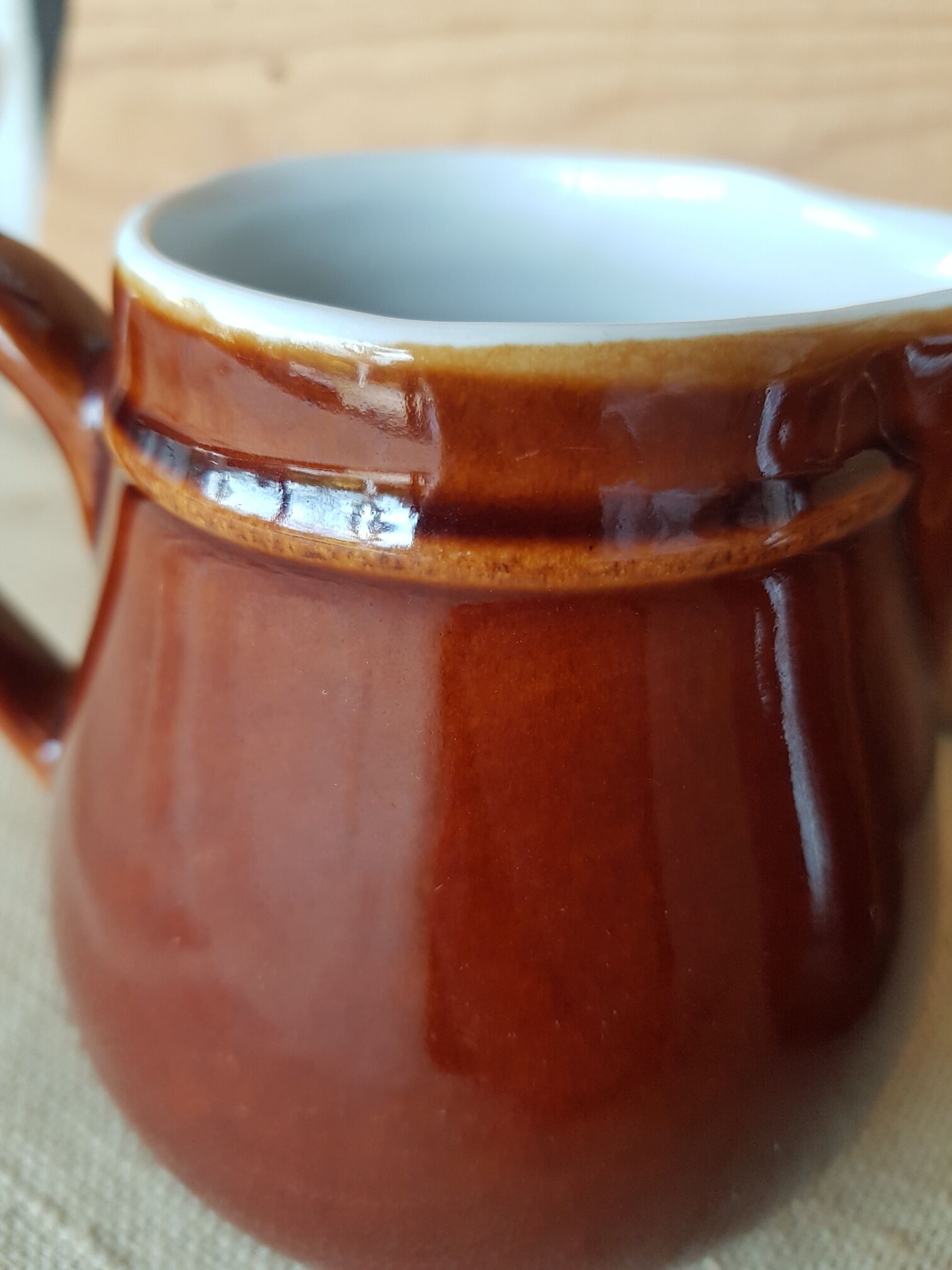 Teapot and milk jug from Villeroy and Boch bistro 1970