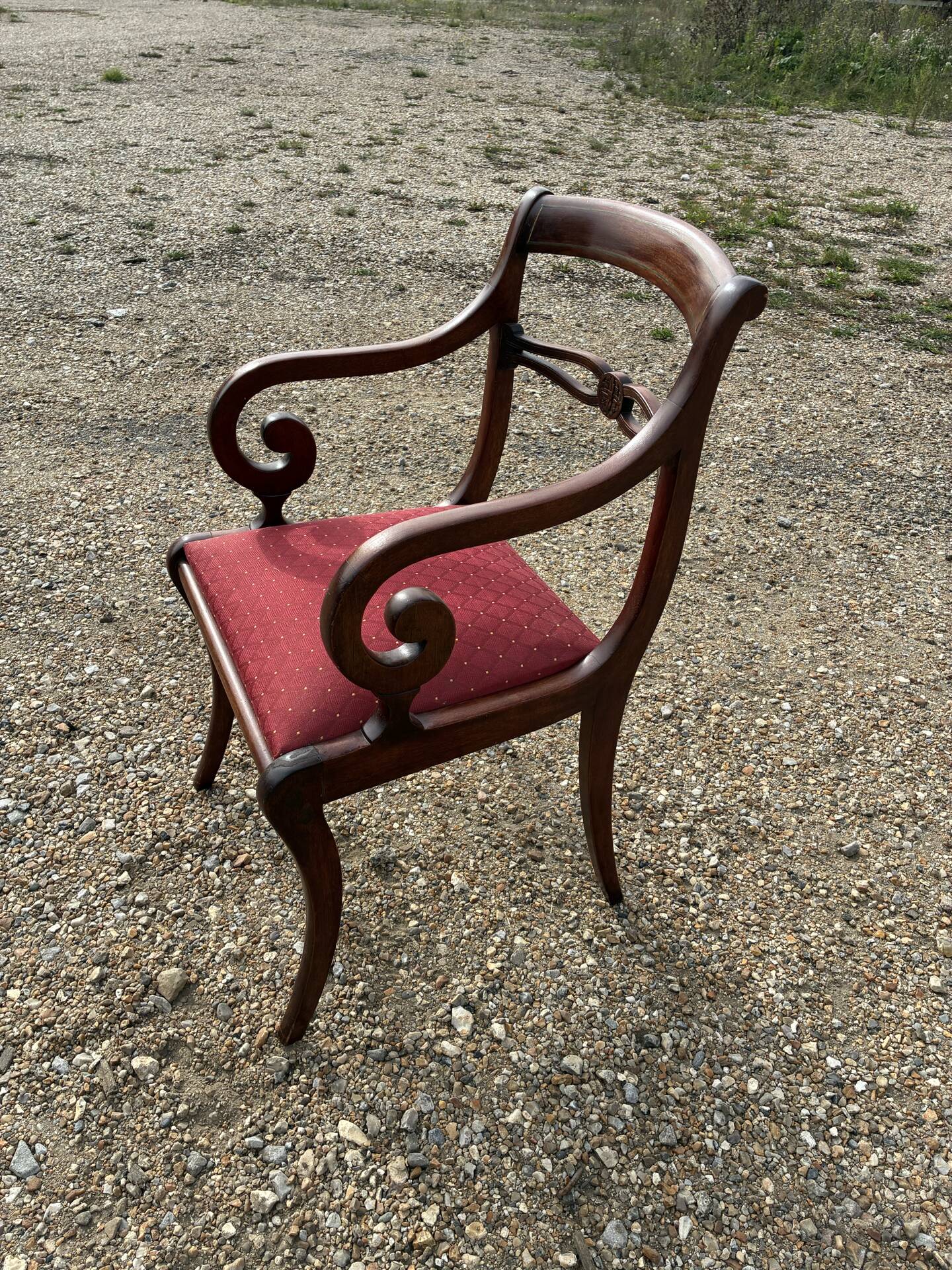Regency English armchair