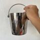 Stainless steel ice bucket