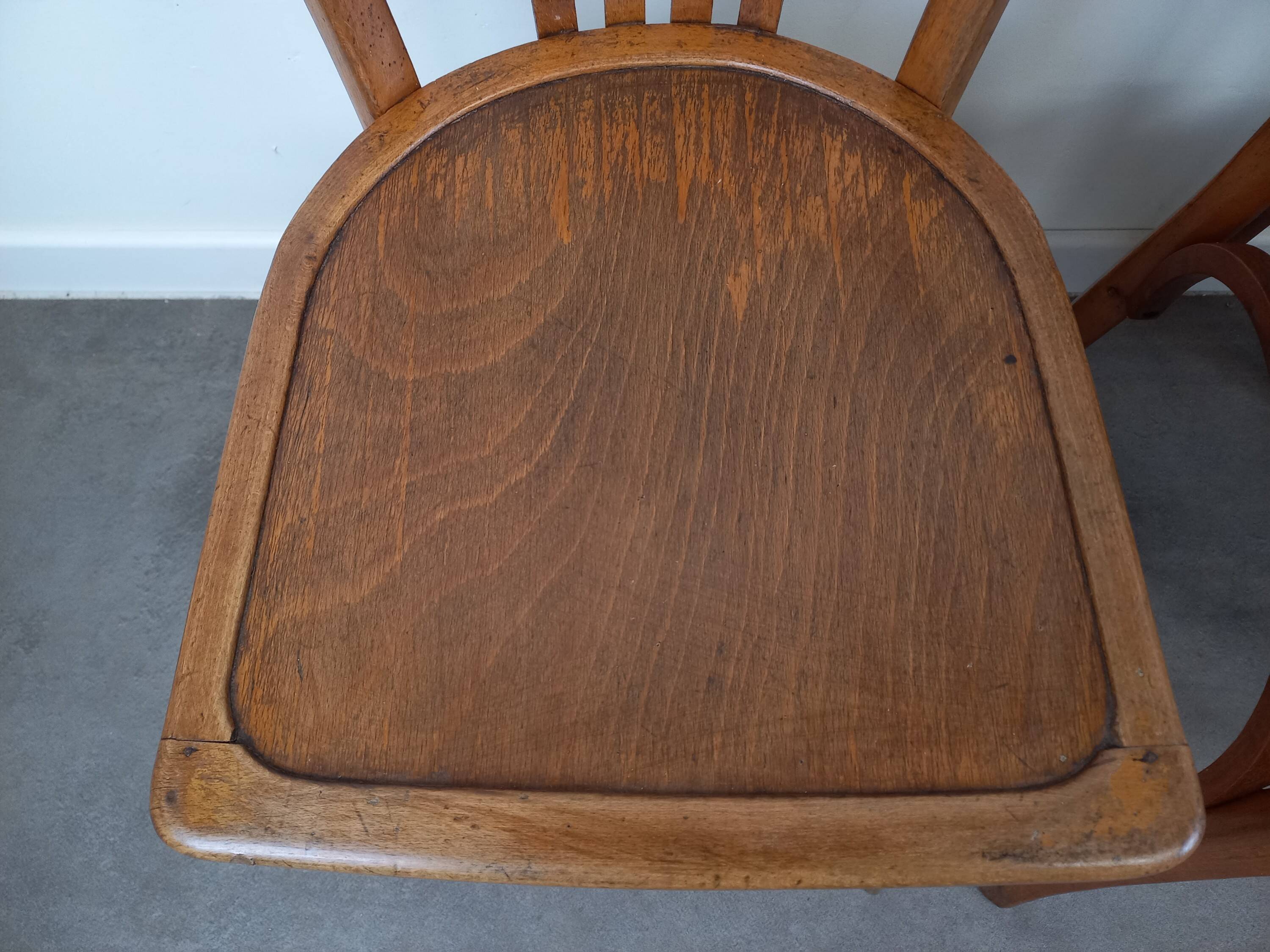 Chaises bistrot Luterma, set de 4