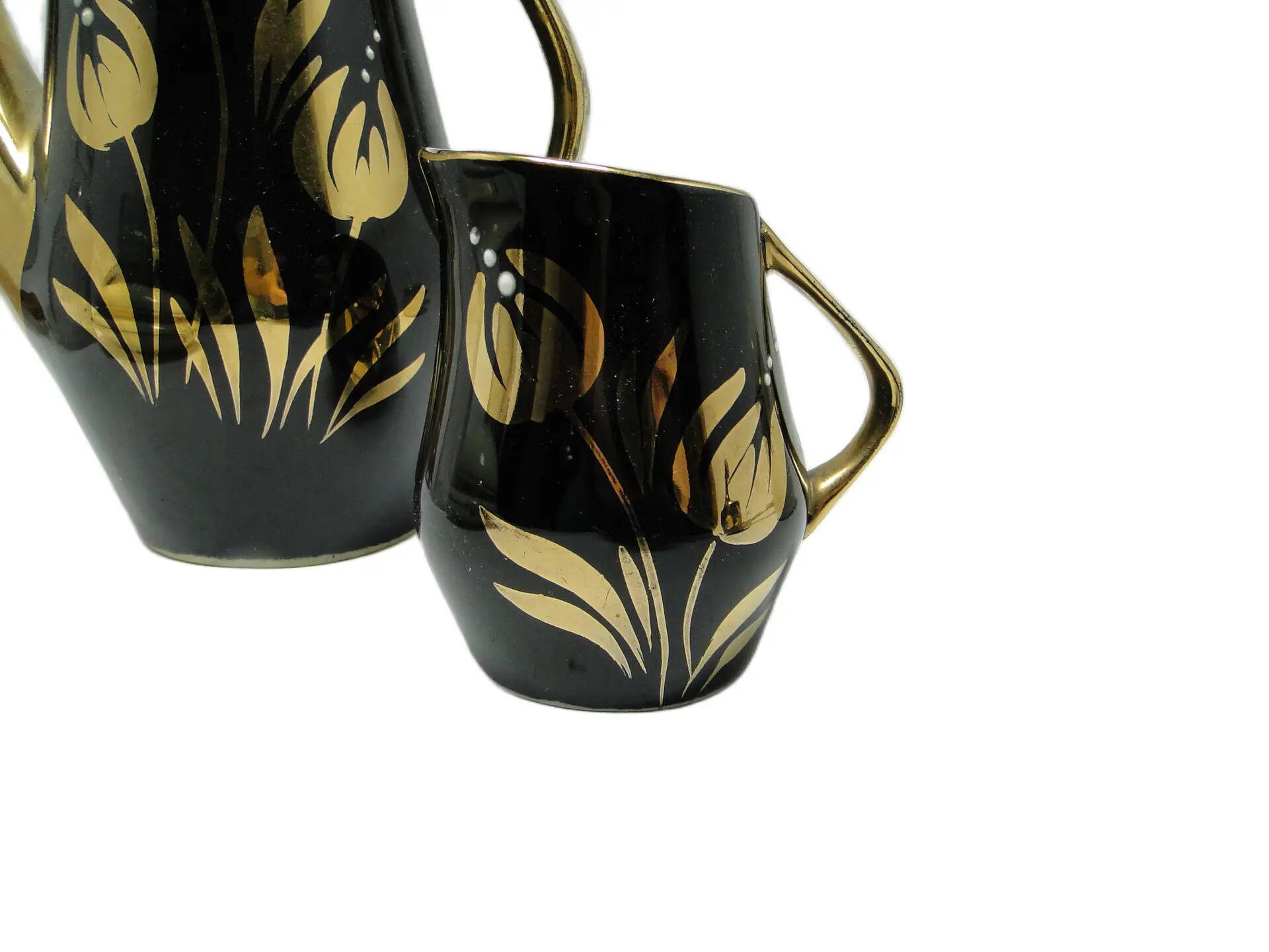 Sugar bowl, mid-century modern, porcelain, Chodzież, Poland, 1970s.