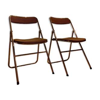 Chaises pliante années 70