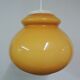 Suspension en opaline orange