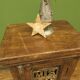 Vintage Indian Cabinet with Iron Railway Insert Door, Narrow Drinks Cabinet, No2