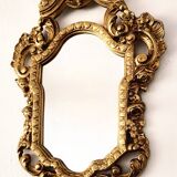 Bronze mirror in Louis XV style