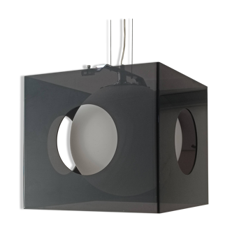 Smoked plexiglass suspension 1990s