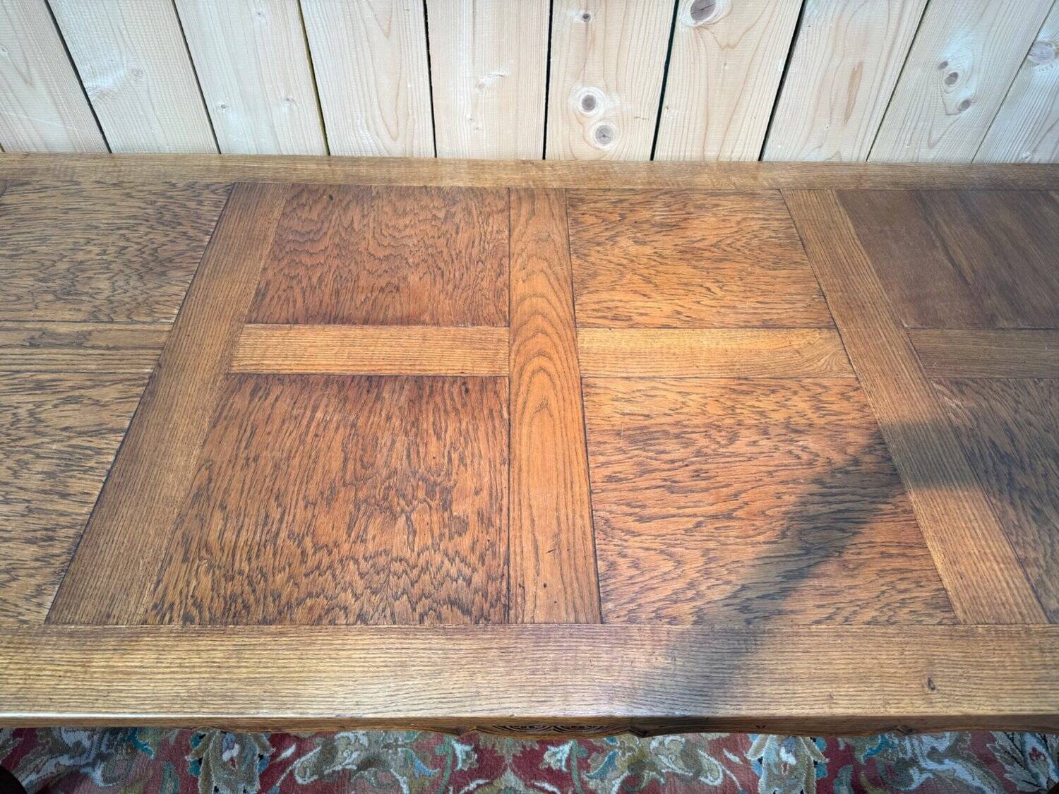 Farm table – Louis XV style – Solid oak – Early 20th century