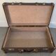Valise en bois ancienne vintage