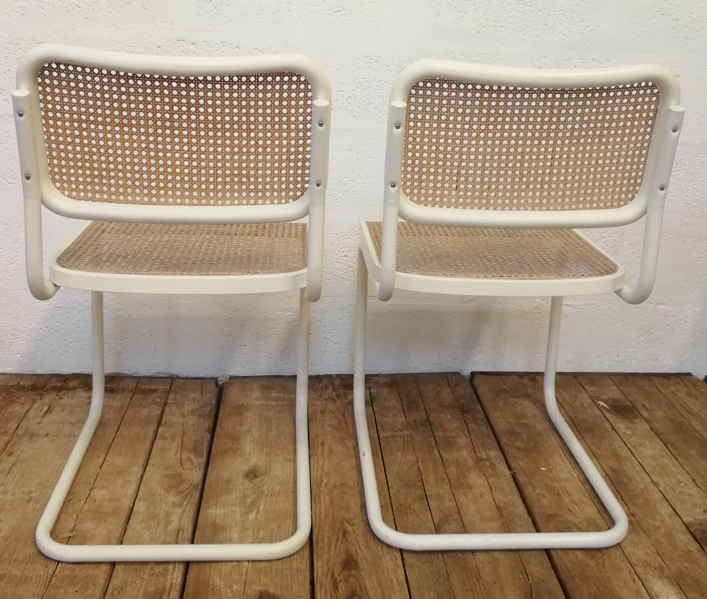 Pair of chairs B32 Marcel Breuer