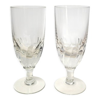 Paire de verres à absinthe