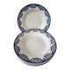 Set 6 assiettes « Capri » Digoin Sarreguemines
