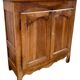 Commode buffet en noyer mouluré XVIIIe