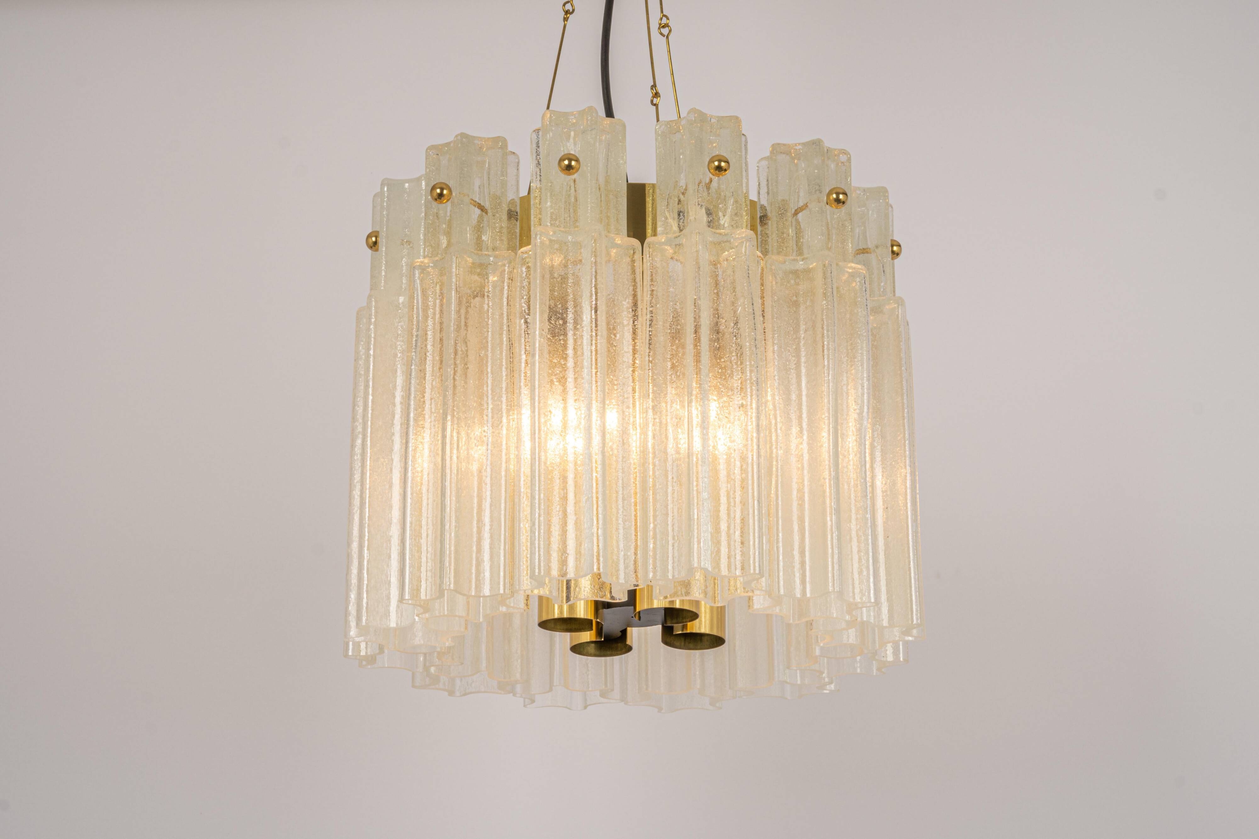 Suspension en Verre Limburg, Allemagne, Années 1970