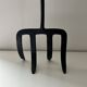 Brutalist sculpture lamp base