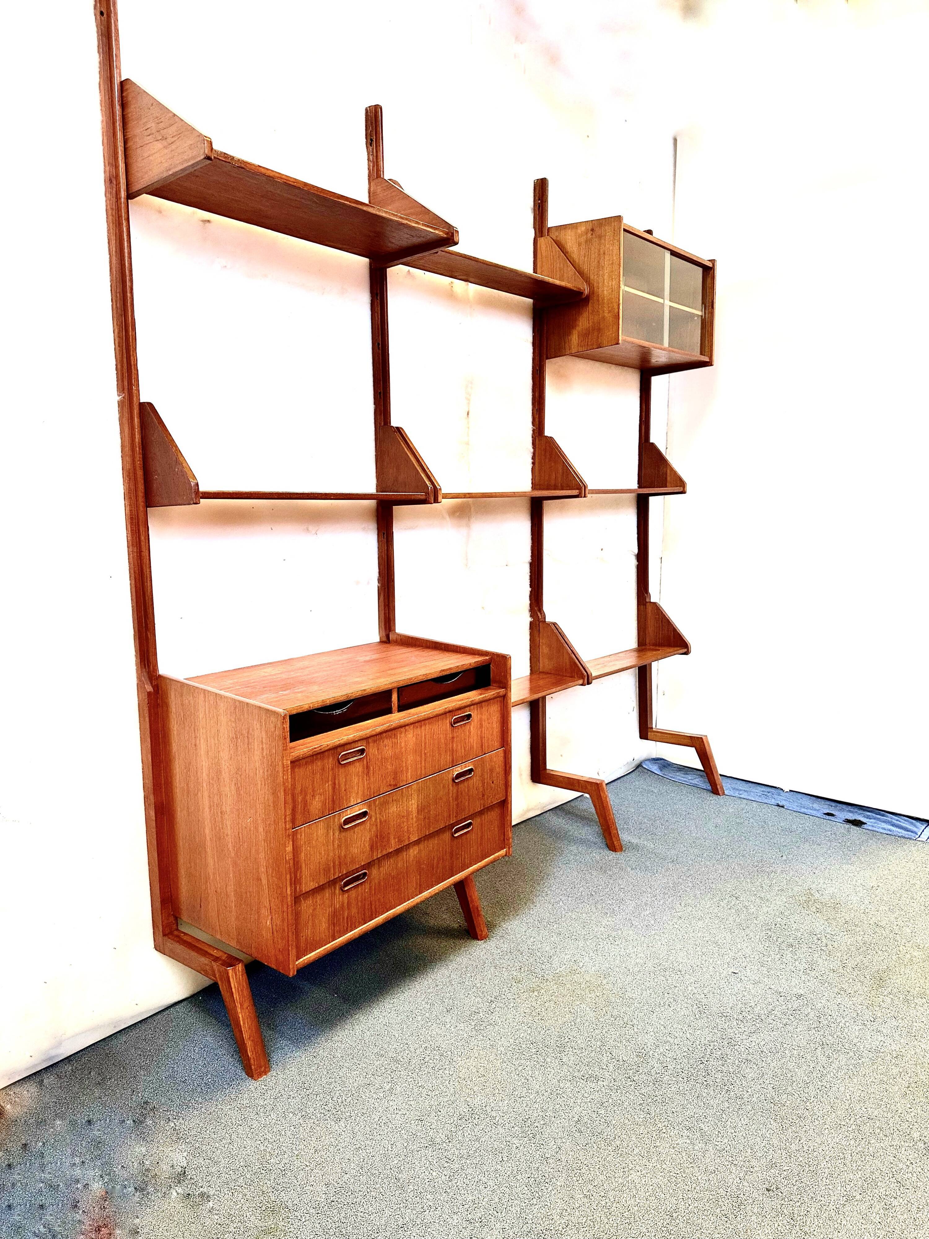 Midcentury Wallunit  Ernst 1960
